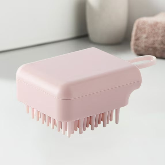 Scalp Massager Shampoo Brush with Soft Silicone Bristles