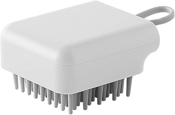 Scalp Massager Shampoo Brush with Soft Silicone Bristles