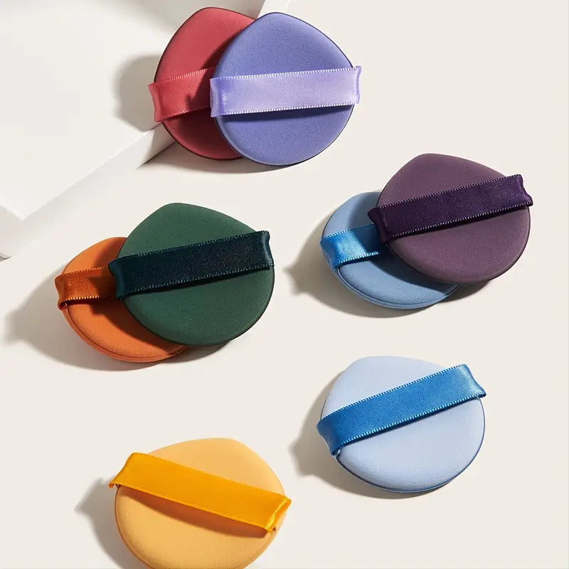 Ultra-Soft Double-Sided Air Cushion Powder Puff Set