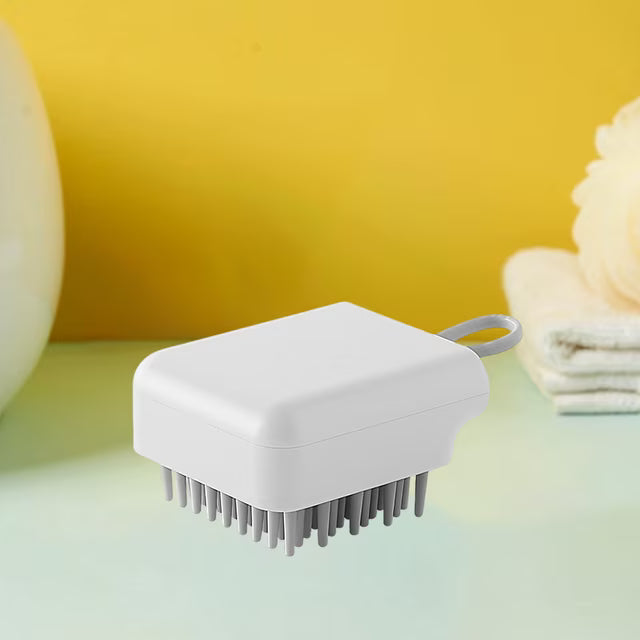 Scalp Massager Shampoo Brush with Soft Silicone Bristles